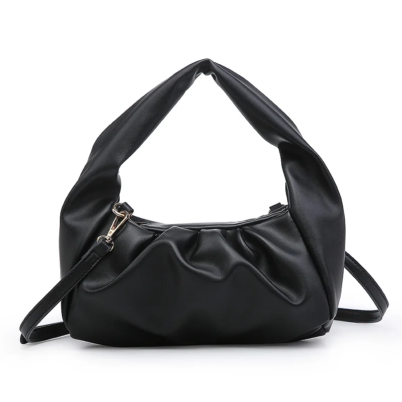 

Fashion Lady Ruched Shoulder Bag Female Party Crossbody Hobo Purse New Arrival