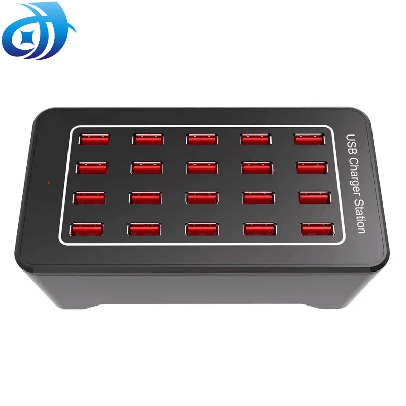

Smart 10 15 20 25 30 ports studio high power charging station chargers 100W Multi-interface 15 USB charging socket Adapters