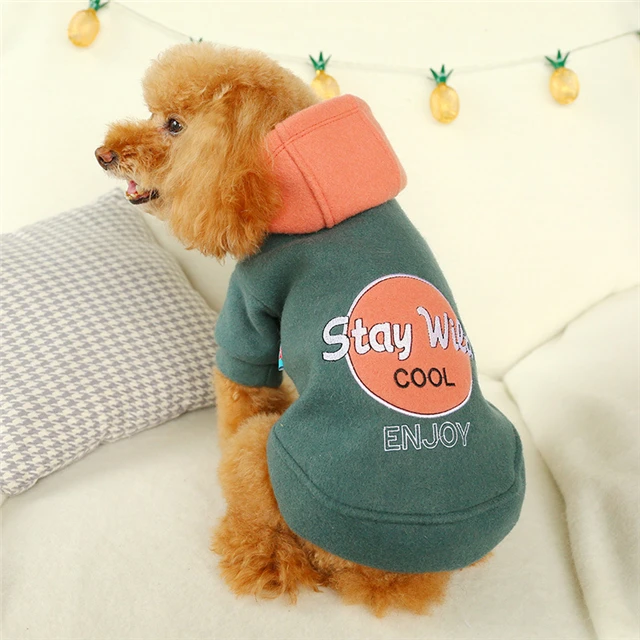 

New Hot Dog Hoodie Teddy Woolen Jacket Pet Cloth, As show
