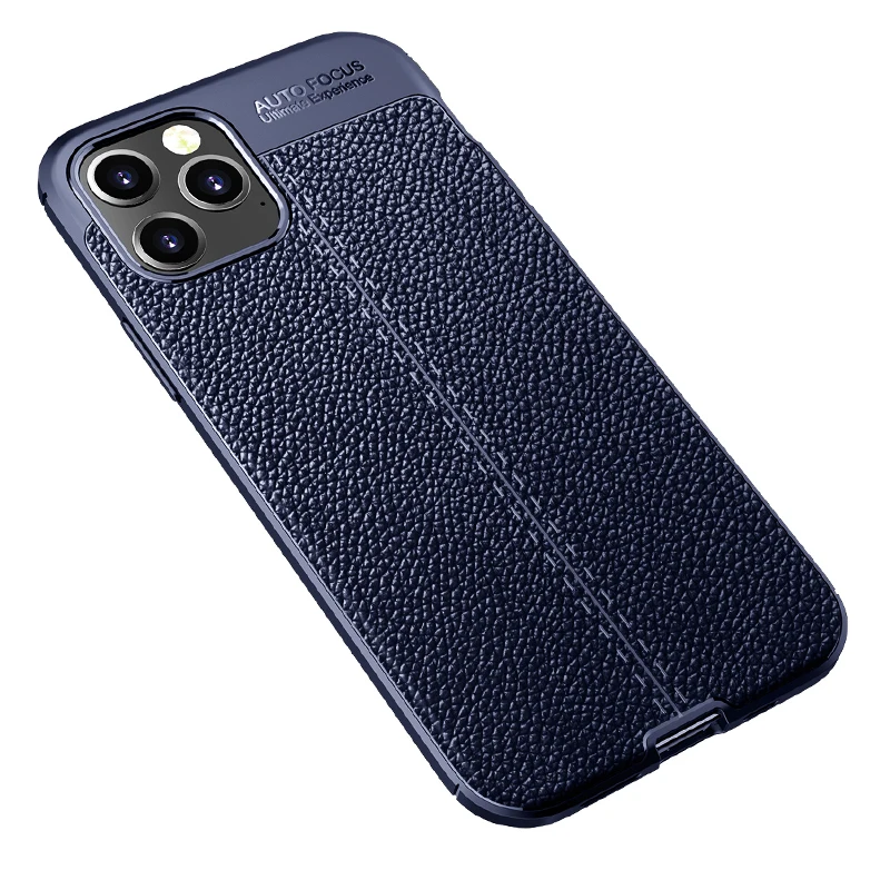 

Business PU Leather Card Slots Protective Phone Cover Case For iPhone 11, Muti