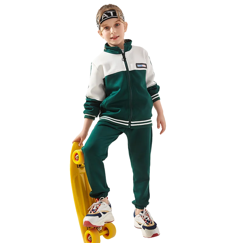 

Children's Wear children's suit New fall 2021 children's Spring and Autumn Boys and girls sports two-piece set
