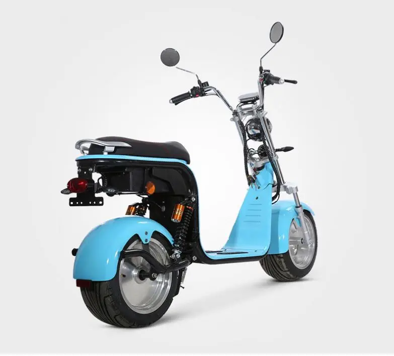 Amoto Europe Warehouse Stock Motorcycle Citycoco 1000w 60v Fat Tire Electric Scooter 2000w adult moto eletrica