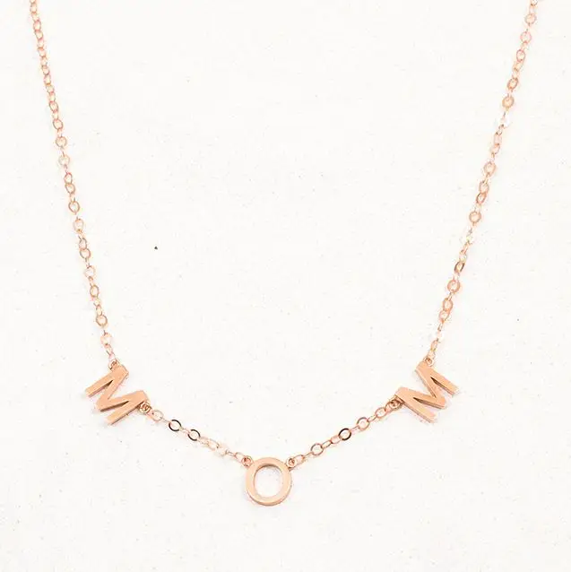 

Hot Rose Gold Gold Placted Custom Personalized Initial Name Choker Necklace