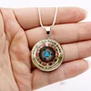 OEM factory custom diy hip hop men pendant glass pendant