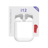 

2020 wireless earbuds i12 tws For iPhone Android Earbuds Headphone with Pop Up