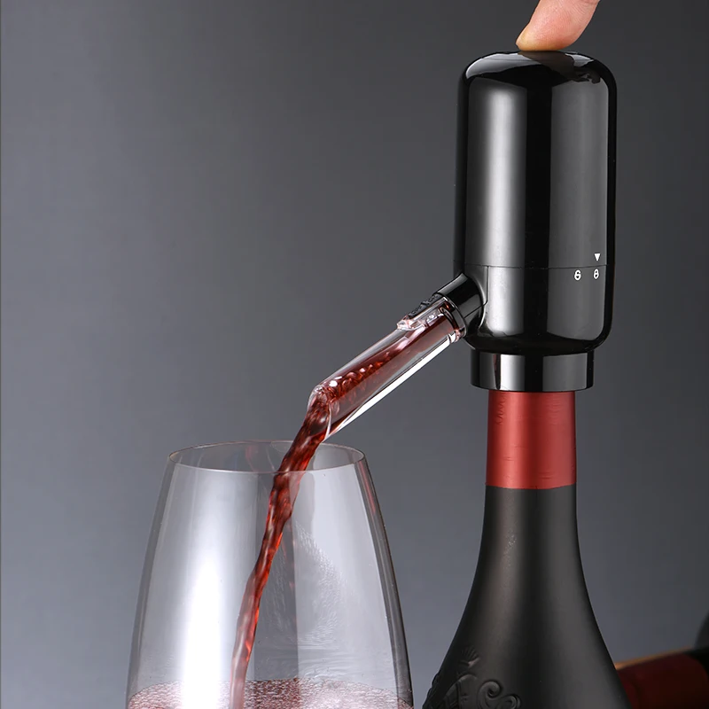 

Amazon Wine Aerator Dispenser Smart Home Wine Aerator Pourer Spout Custom Logo Metal Carton