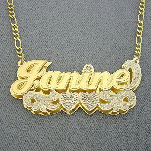 

Personalized custom jewelry fashion explosion name necklace birthday gift, Picture