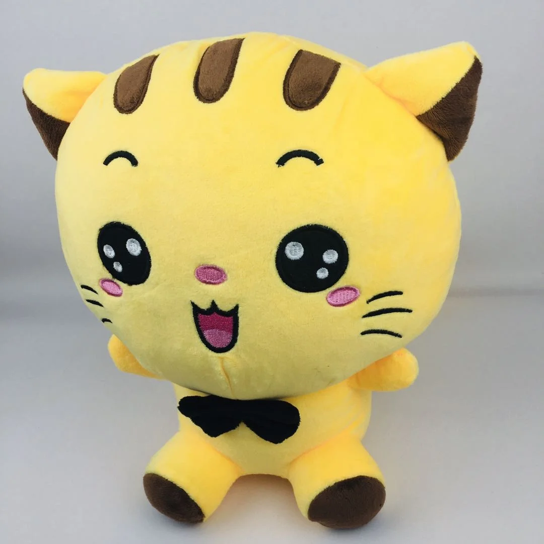 可爱卡通儿童玩具生日礼物装饰毛绒玩具长尾猫