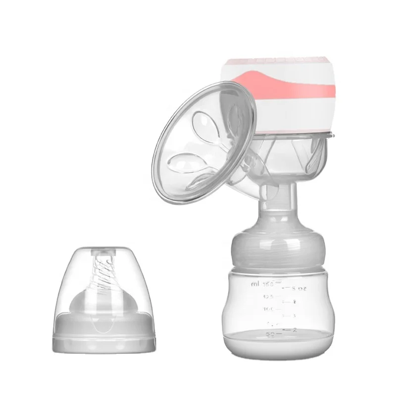 

Portable All In One Wireless Electric Breast Pump Boob Pump With Low Noise, Red,blue