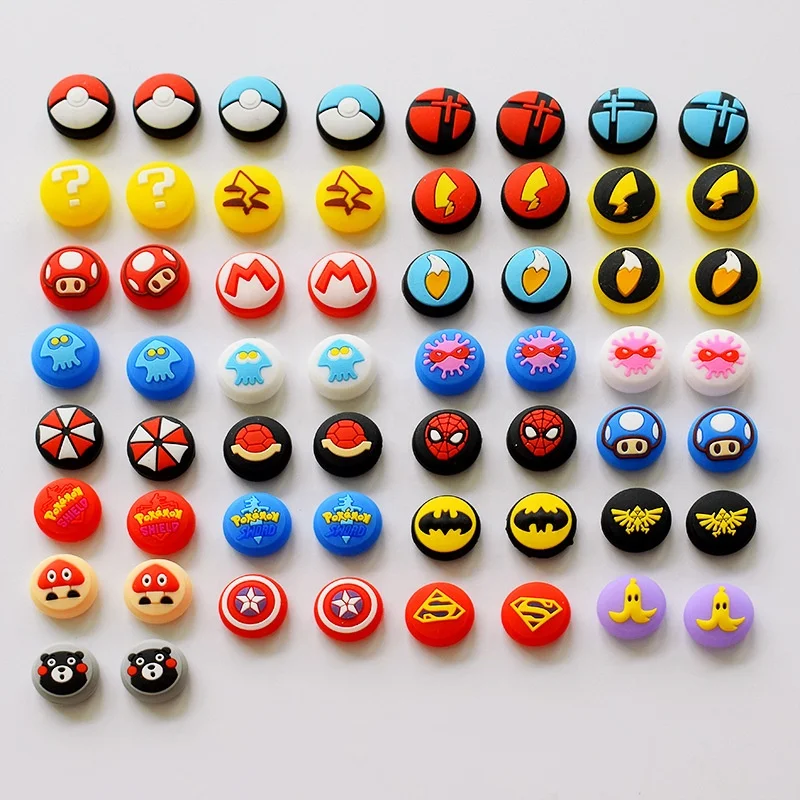 

Factory Supply Cartoon Silicone Case 3D Joystick Caps for Nintendo Switch