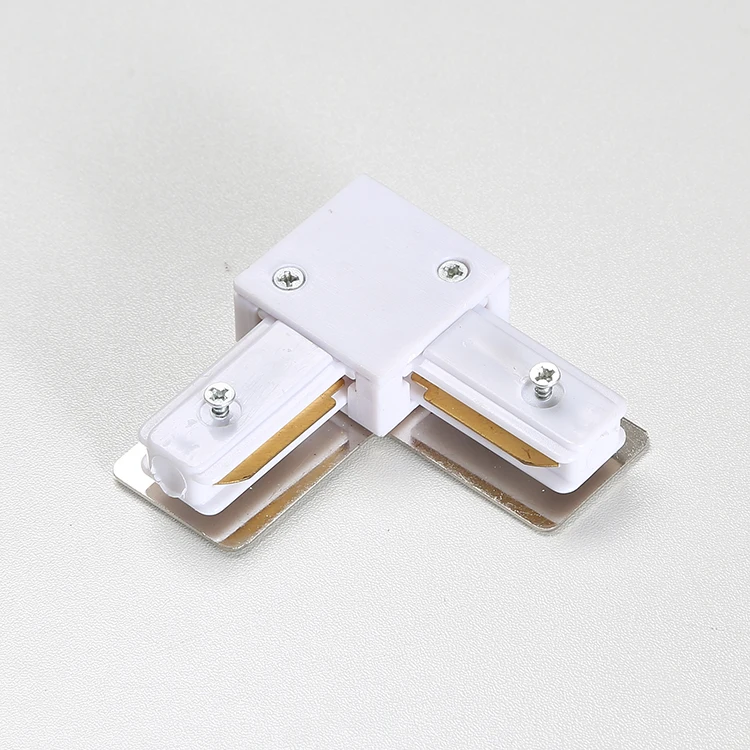 
Professional Manufacturer L Shape Light Tracks Connector For Led Track System 