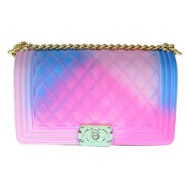 

LZYMSZ 2020 New Arrivals handbags for women colorful ladies pvc jelly purse handbags, 8 colors