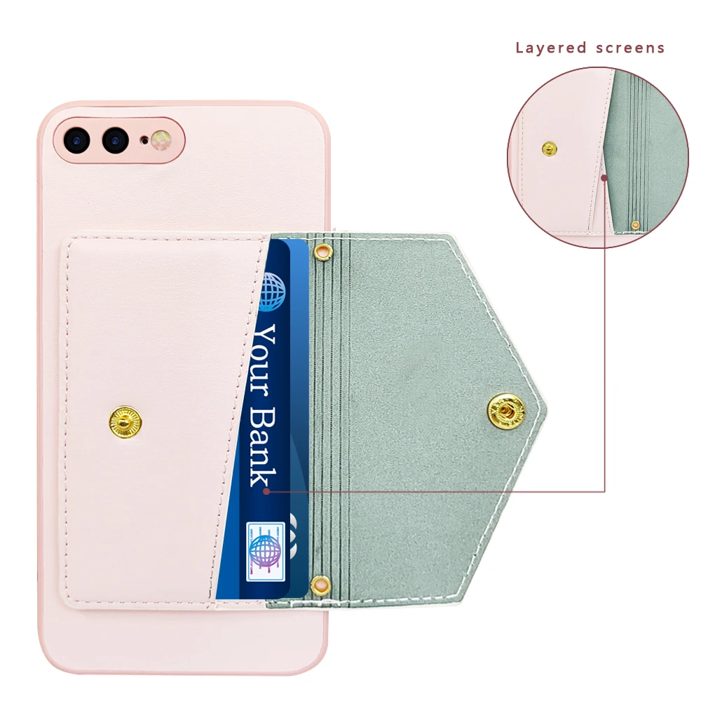 

Leather Phone Case Card Holder Wallet Cash Slot Covers for iPhone 13 Pro Max, Blue,red,black,gold,sliver,rose gold,dark green