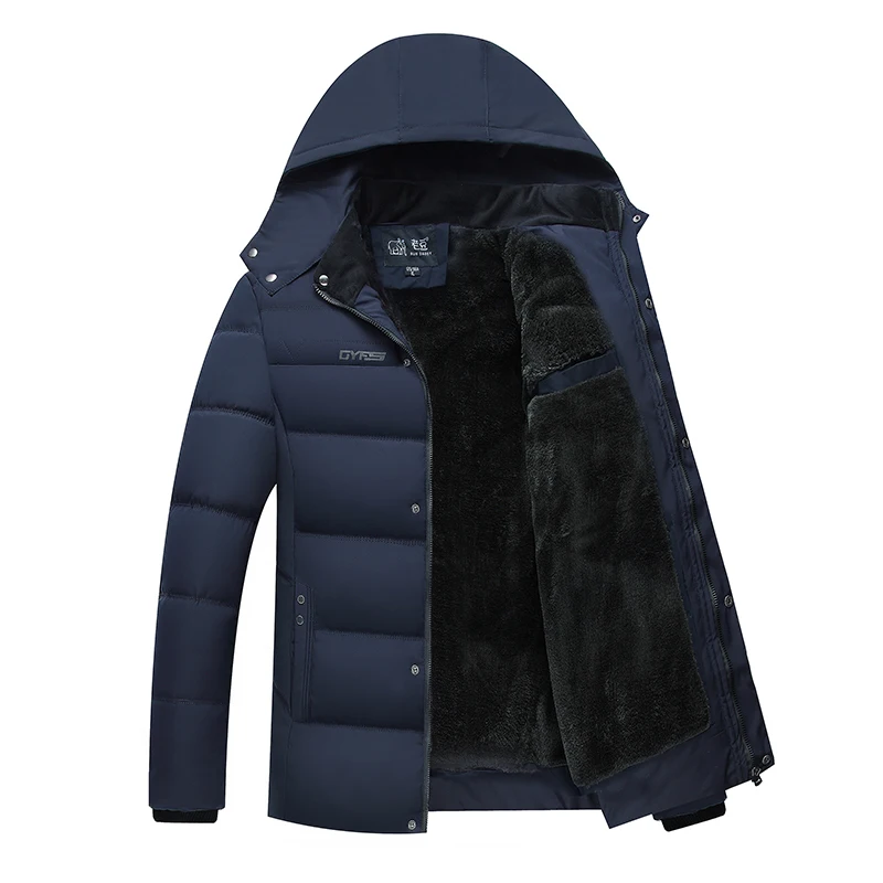 

JACKETOWN 2022 Hot Sale Plain Custom Design Nylon Fabric Padded Mens Jackets Coats Winter Cotton Man Jacket Manufacturer, As shown