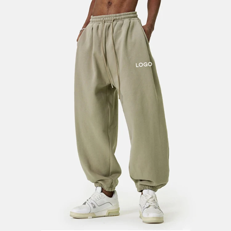 

K220098 Custom Hot Selling Fitness Jogging Pants Men Elastic Custom Joggers Hip Hop Men Casual Cotton Cargo Stree Twear