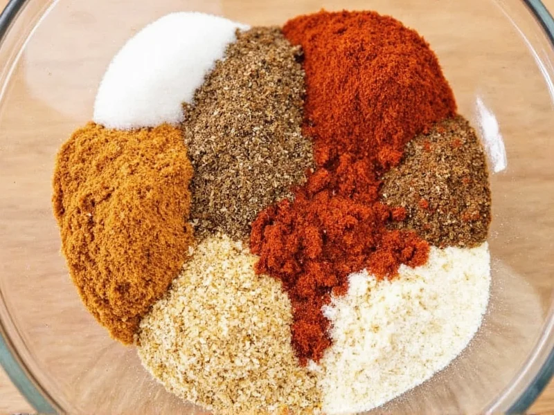 Taco Seasoning Mix Ingredients: Complete Breakdown