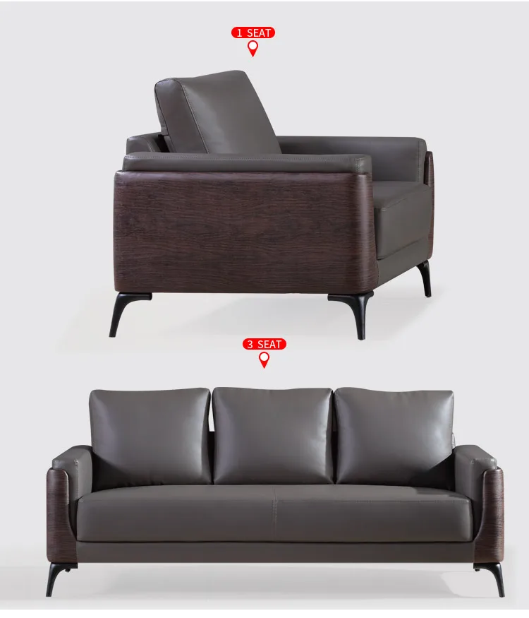 Pengpai School Lounge Set Leather Sofa Modern Lounges And Sofas Furniture