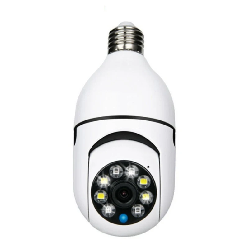 

Smart Hidden Camera Light Bulb 1080P FHD PTZ Security Cam Tracking Network Wireless CCTV WiFi Camera