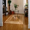 brushed golden maple solid wood flooring for house