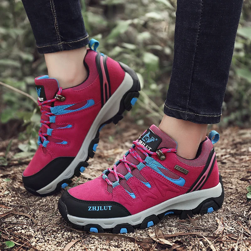 

boot Mens Womens Hiking Boots Athletic Outdoor sneakers Anti-Collision Breathable Non-Slip Ankle Walking Trekking Shoes