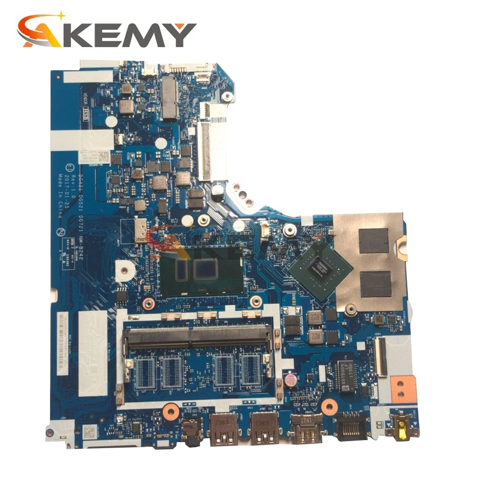 

Akemy DG421 DG521 DG721 NM-B242 For 320-15IKB 320-15ISK Notebook Motherboard CPU I3-CPU GPU GTX940M /GTX920DDR4 100% Test