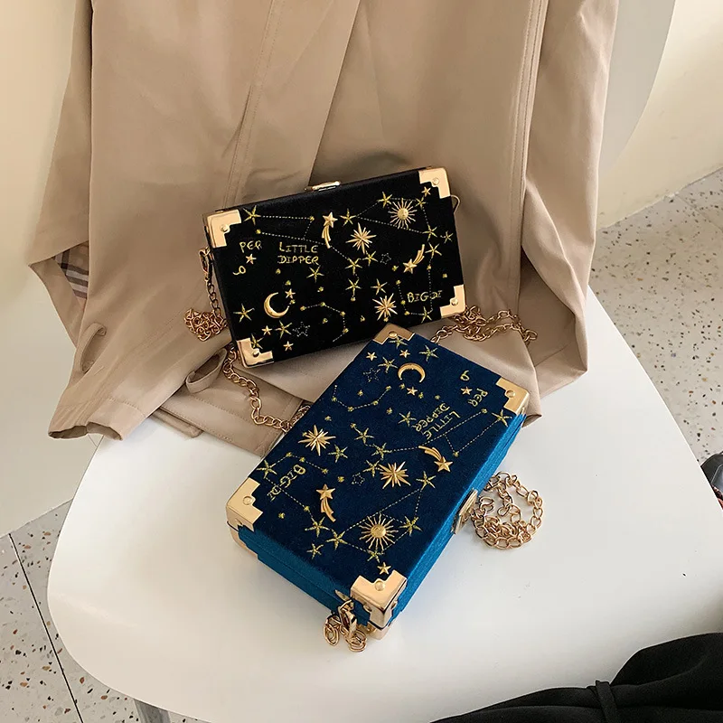 

2021 Ladies Famous Handbags Box Hand Bags For Women Luxury Velvet Trendy Purses