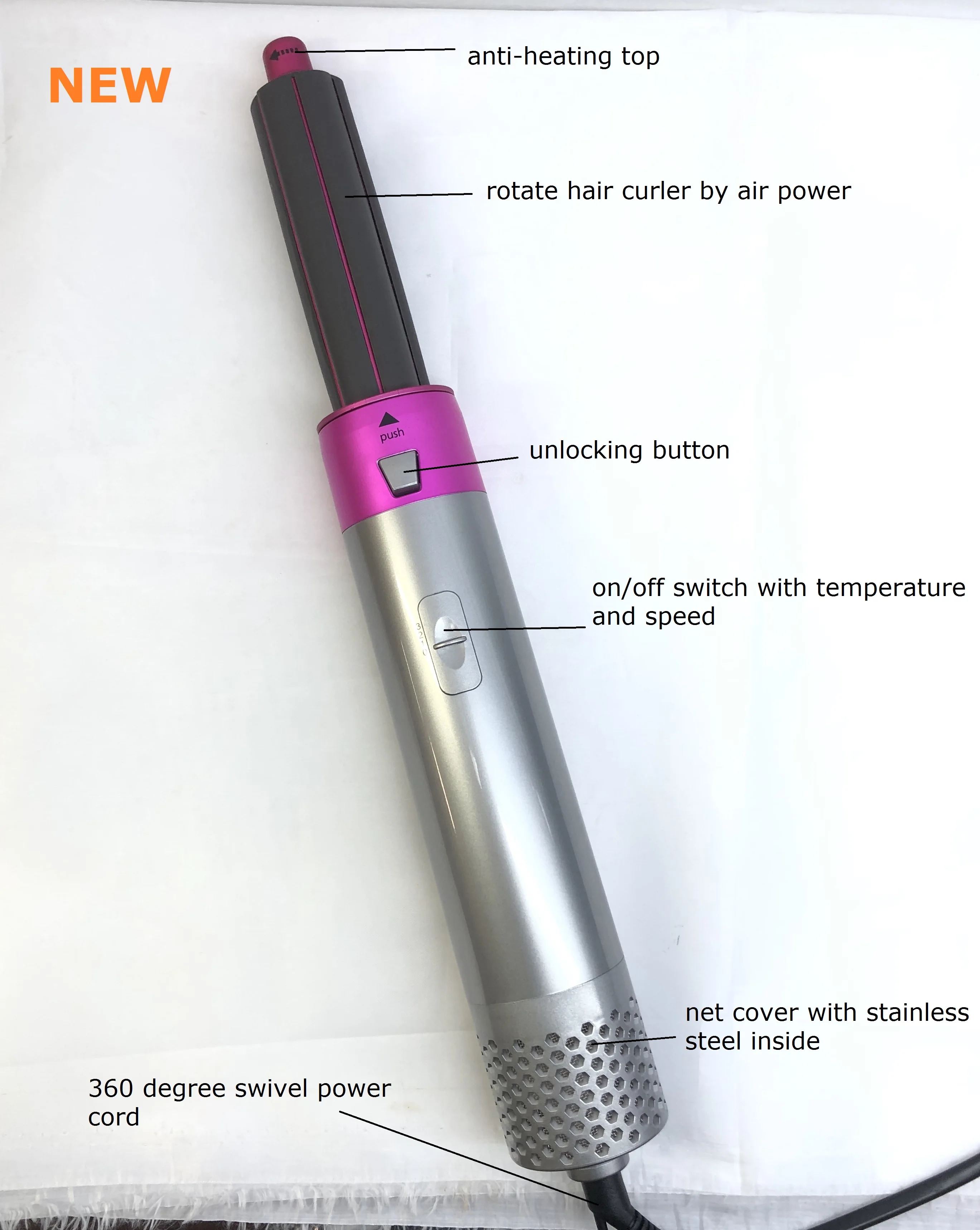 Innovative New Hot Sale 11 In 1 800w1000w Rotation Styler For Hair