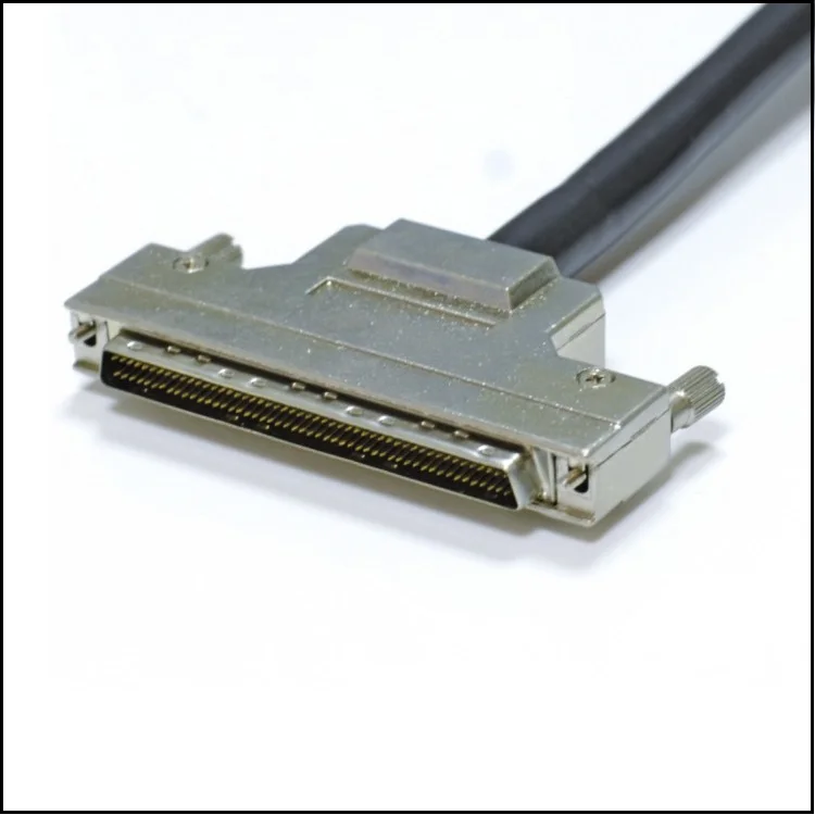 Vhdci Pin To Scsi Db Pin Cable Hpdb Scsi Pin Male To Male Cable With Metal Hood M