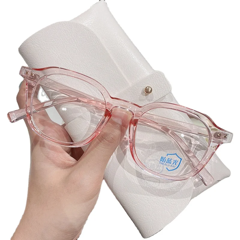 

Transparent eyeglass frames for men fashion square frame optical glasses women blue light glasses river cheap eyewear wholesale