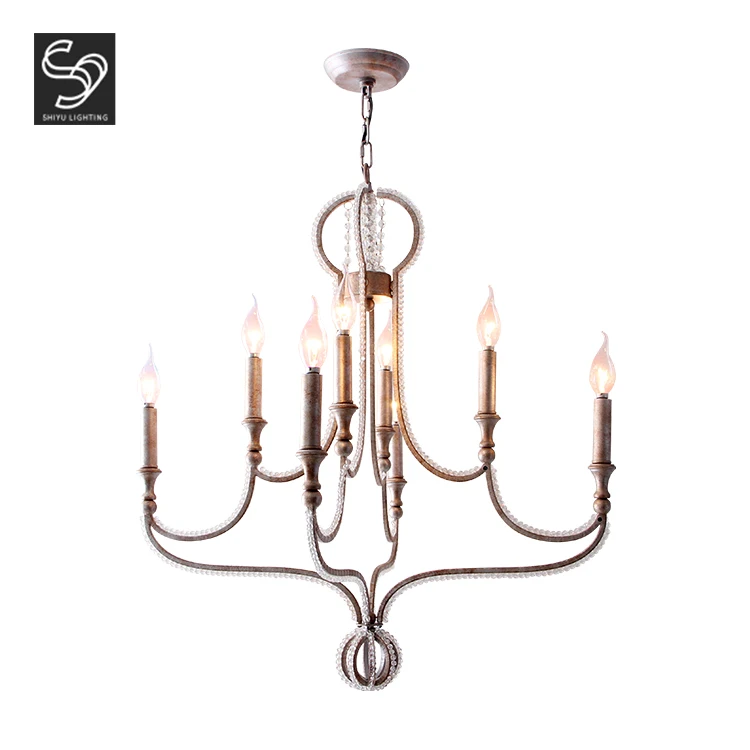 Modern designer living room decorative europe vintage crystal led chandelier