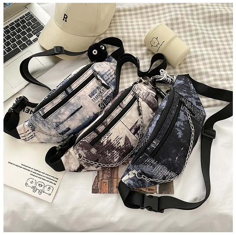 

Popular Women Chest Bag 2022 New Small Sport Chest Bag Personality Waist Bag Fanny Pack