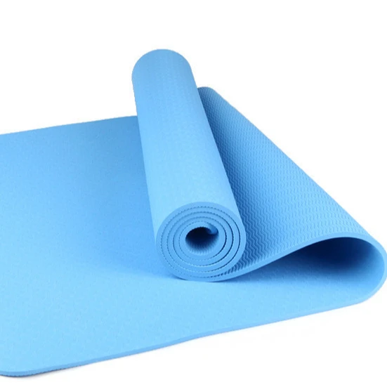 

Eco-friendly high quality Tpe Gym Pilates Mats yoga Non-slip Gymnastics Fitness Exercise Yoga Mat, Customized color