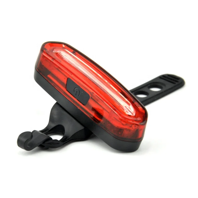 

REYGEAK Bicycle Waterproof Rear Lights USB Charging Taillight Cycling Tail-lamp Night Riding Tail Light, Black