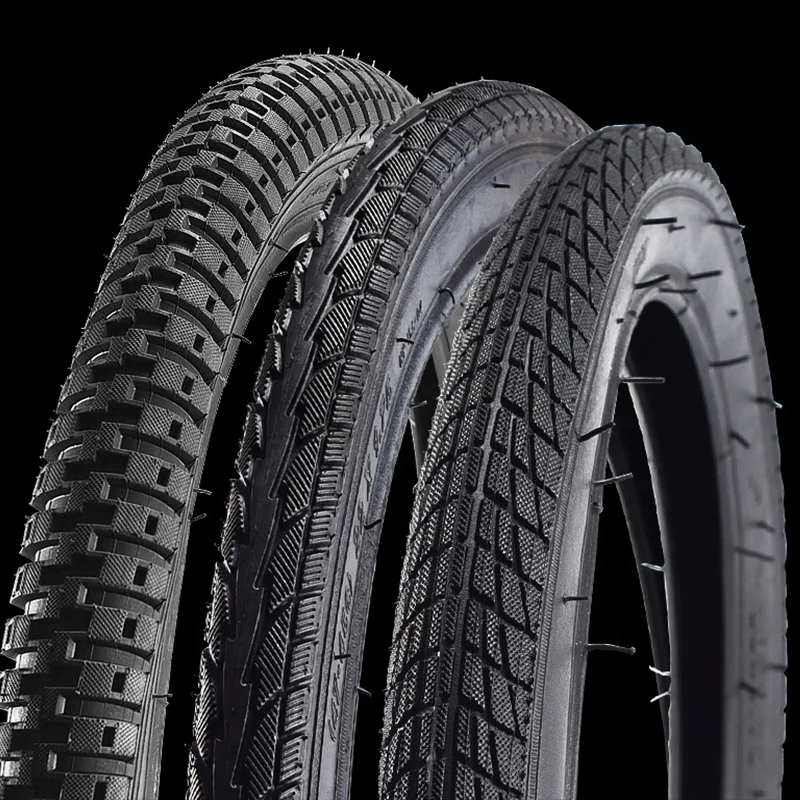 

Wholesale 12/14/16/20/24/26 Inch X 1.75/1.95/2.4 Mountain Bike Tires For Bicycle Accessories, Black