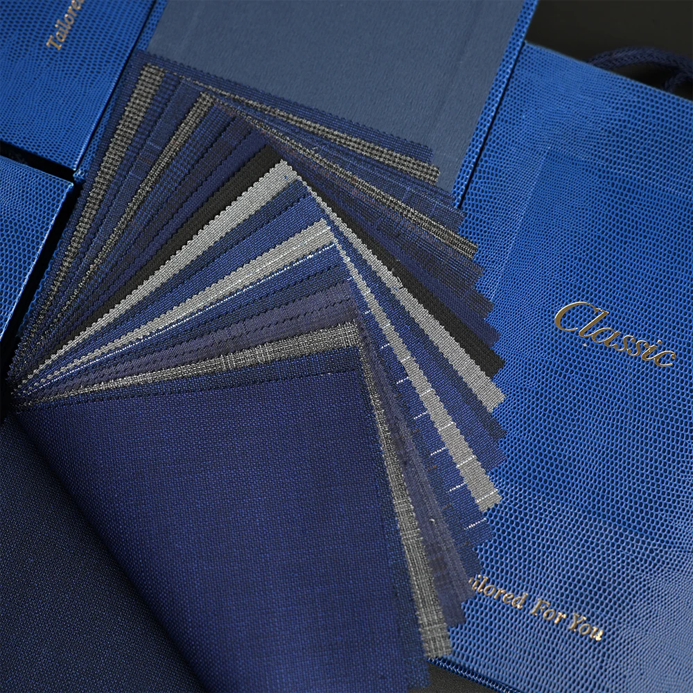 50% Wool STOCK Worsted Merino Wool/polyester Suit Men Suits Italian Suiting Fabric Woven Fabric Free A4 Size Sample YARN DYED