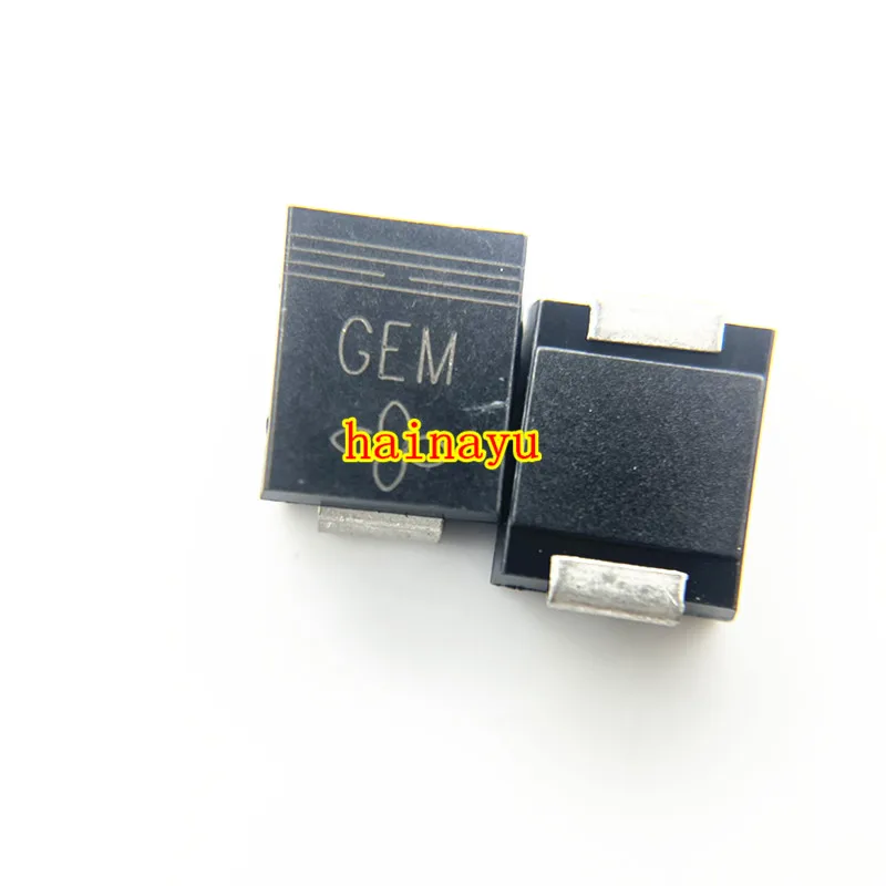 

TVS transient reverse diode screen printing GEM DO-214AB SMC electronic components IC chip a series of matching SMCJ15A SMD