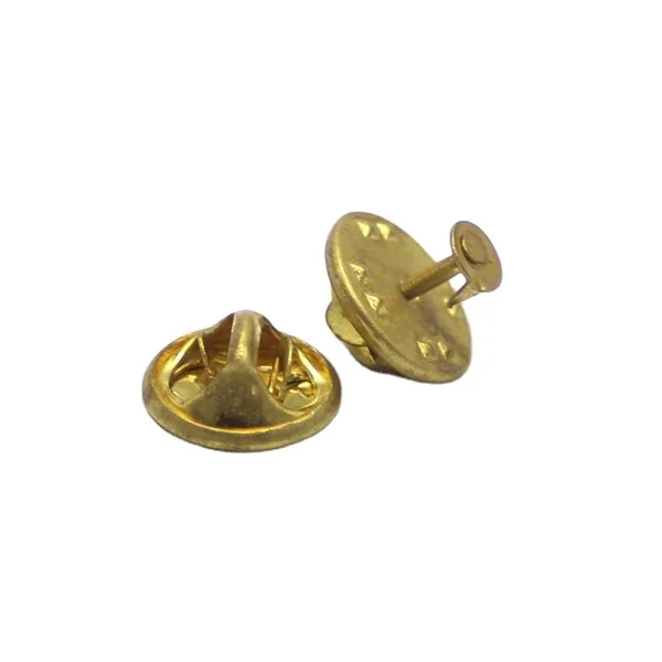 

New Design Cheap Metal Butterfly Clutch Pin Backs Garment Accessories Brooch Base