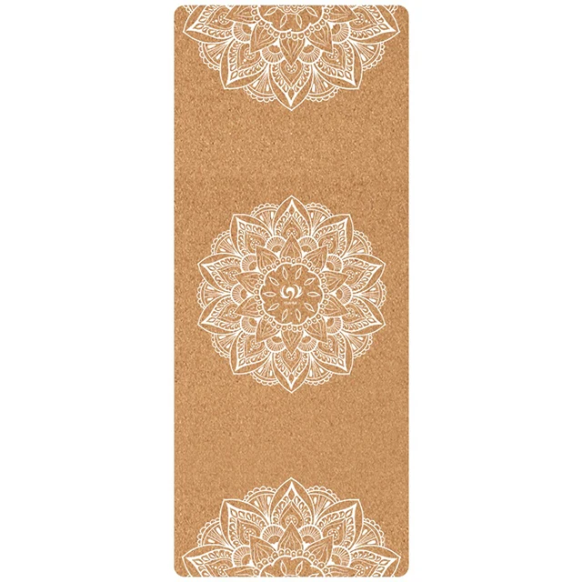 

Keepeak Cork Natural Suede Rubber Yoga Mat