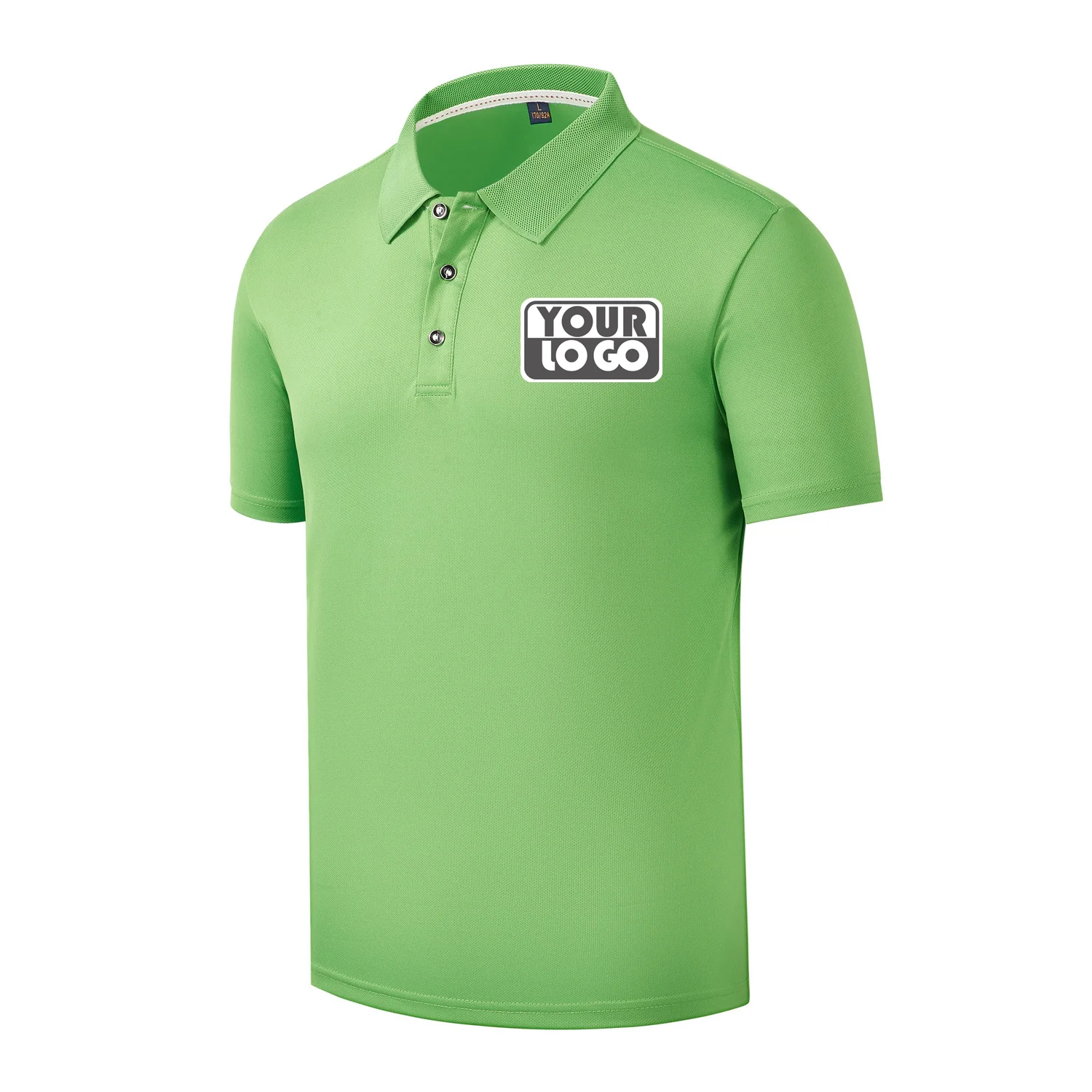 

Custom Printed Logo Polo Shirt Men's solid color sports quick-drying half-sleeved T-shirts