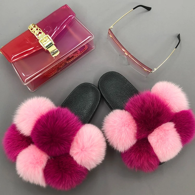

2021 latest fashion matching lady slippers and jelly bag set trusted Chinese seller, Customizable
