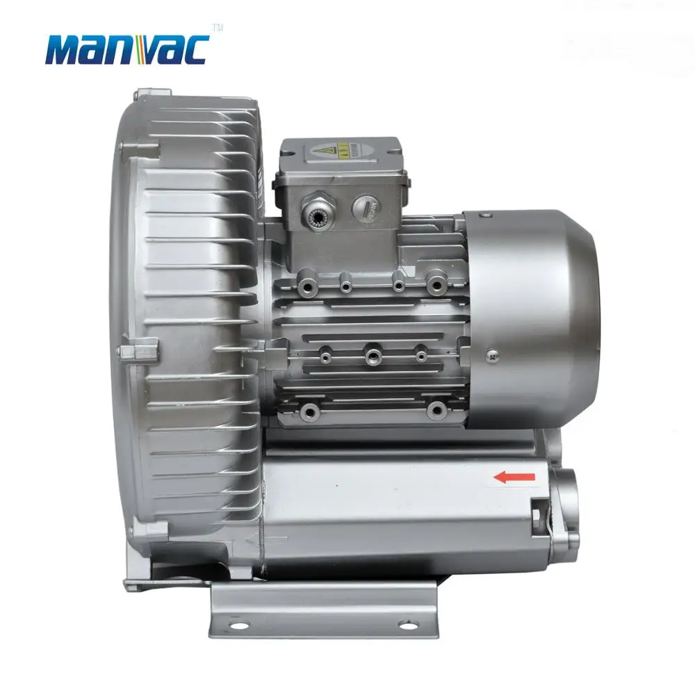 1.3kw Side Air Channel Blower 1.5hp Air Compressor For Dental Suction