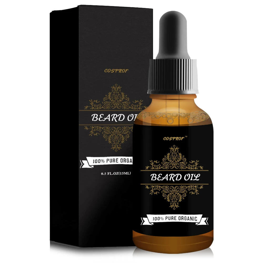 

Wholesale Premium Natural Beard Oil For Mustache and Soften Beard Growth Skin Conditioner