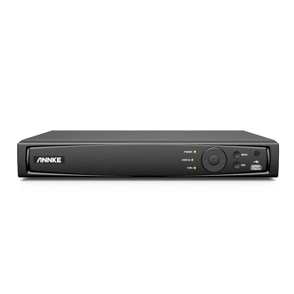

ANNKE 8CH H.265 PoE Network Video Recorder 4K Ultra HD Smart Playback Recorder NVR with Motion Alerts