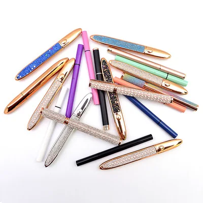 

2021 Wholesale Customized Long Lasting eyeliner glue pen cosmetics oem colorful adhesive eyeliner