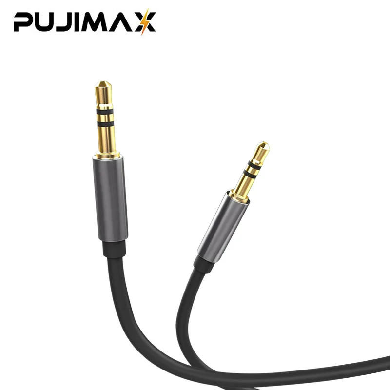 

Wholesale 3.5 mm Jack Audio Cable for iPhone CAR MP3/4 3.5mm AUX Auxiliary Cord Male to Male Audio Cable, Black
