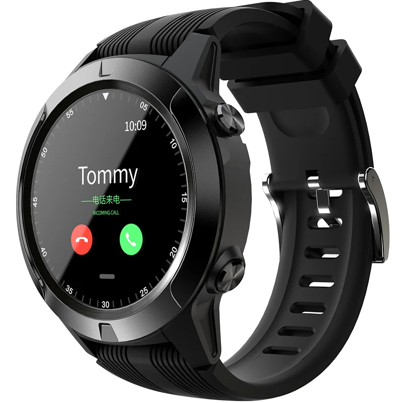 

Best sport smart bracelet LOKMAT TK04 BT Call Built-in GPS Smart Watch Phone Heart Rate Blood Pressure Weather Monitor
