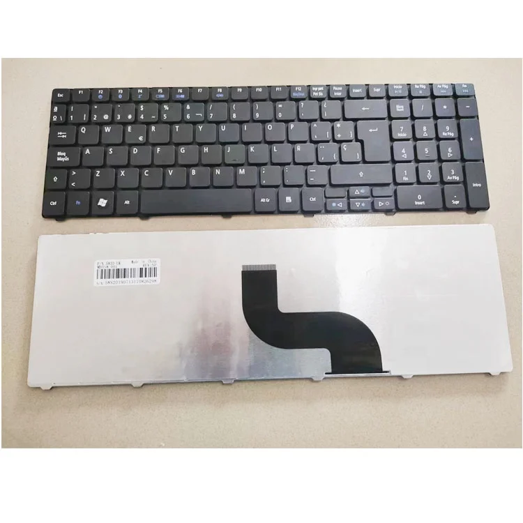 

HK-HHT Notebook keyboard for Acer Aspire 5340 5536 5738 5740 AS5810T 5410 5410T spanish keyboard