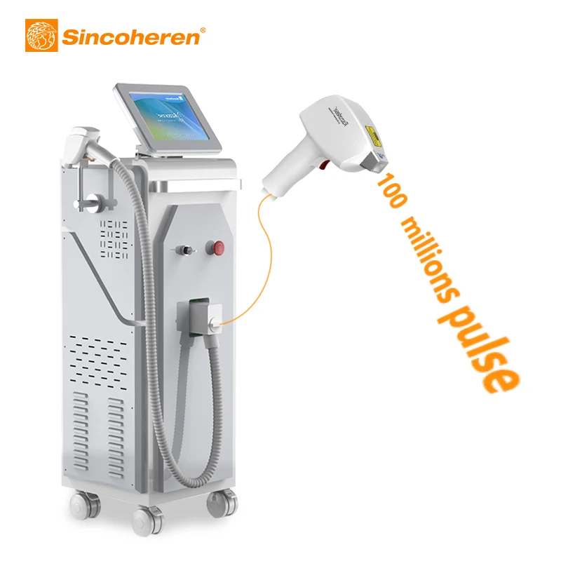 

Germany import CE approved painless permanent 755nm 808nm 1064nm fiber diode laser hair removal