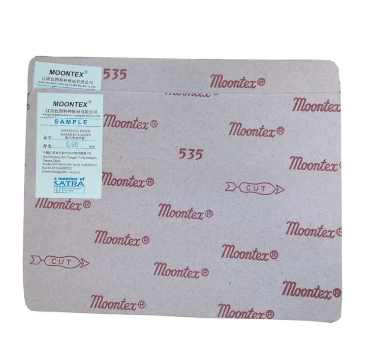 
Paper shoes insole board 