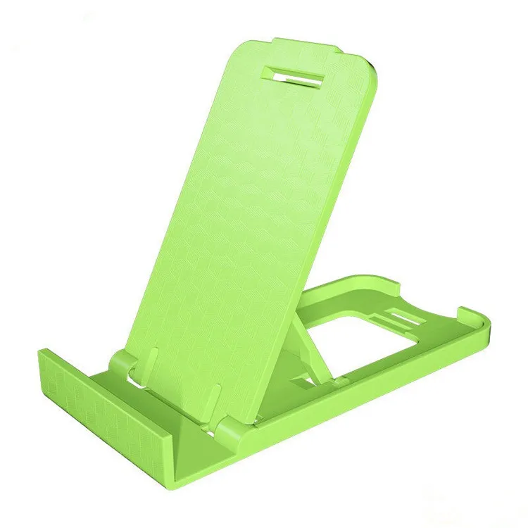 

Custom logo Universal Table Cell Phone Support holder Plastic Foldable Desk Holder Stand